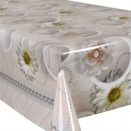 Клеенка GlossyN 1,37*20м рулон 3-х шаровая на тканевой основе MA-5898