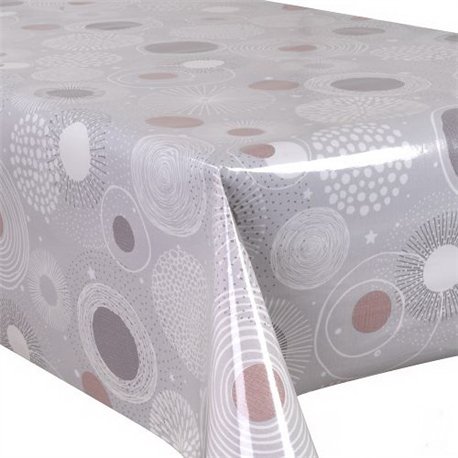 Клейонка GlossyN 1,37*20м рулон 3-х шарова на тканинній основі глянcова MA-5905