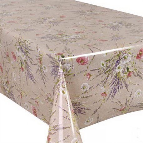 Клейонка GlossyN 1,37*20м рулон 3-х шарова на тканинній основі глянcова MA-5906