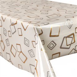 Клеенка Марсель 1,37*20м рулон на тканевой основе глянец MA-5915