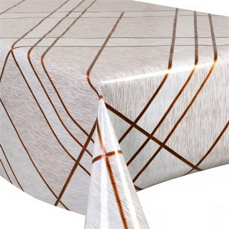 Клейонка Марсель 1,37*20м рулон на тканинній основі MA-5916