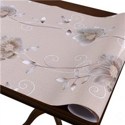 Клейонка рідке скло Laser 0,60мм-0,60*20м рулон з малюнком голограма MA-5930