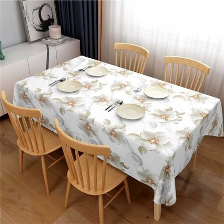 Клеенка Glossy 1,37*20м рулон 3-х шаровая на тканевой основе MA-5977