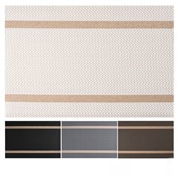 Термосерветка R29370 набір 6шт 30х45см з золотими смужками