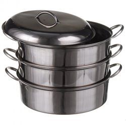 Каструля 0379 пароварка мантишниця