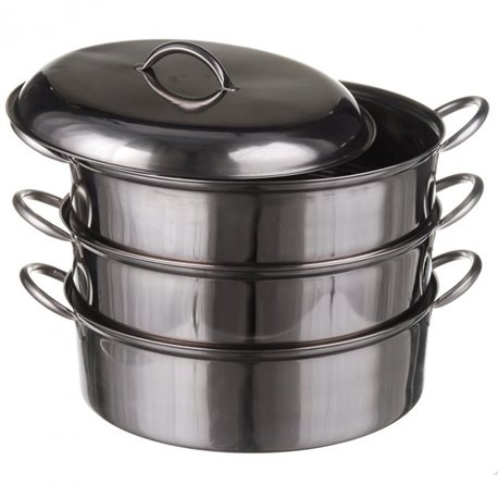 Кастрюля 0379 пароварка мантышница  