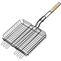 Решітка для барбекю 1838 з бортиком 31,5х27,5х6 ручка знімна