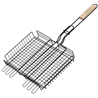 Решітка для барбекю 1838 з бортиком 31,5х27,5х6 ручка знімна