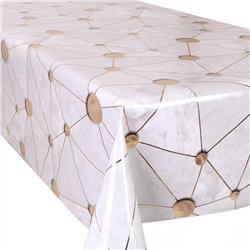 Клеенка Марсель 1,37*20м рулон на тканевой основе глянец MA-5488