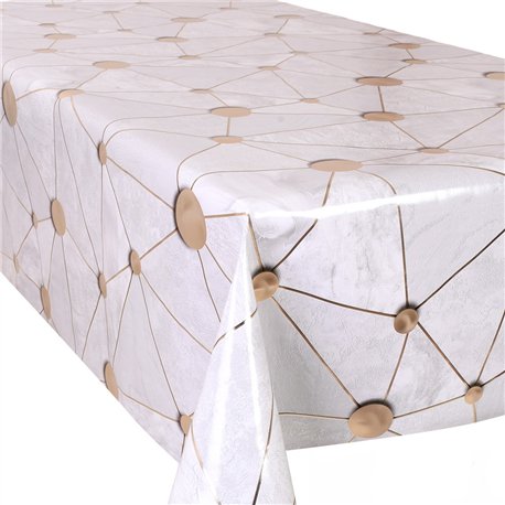 Клеенка Марсель 1,37*20м рулон на тканевой основе глянец MA-5488