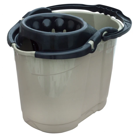 Відро під швабру з насадкою 14л овал ПГ-1089 капучино