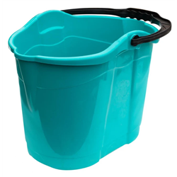 Відро під швабру 14л овал ПГ-1088 бірюза