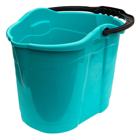 Ведро под швабру 14л овал ПГ-1088 бирюза