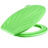 Сидіння для унітазу Ракушка укр салатовий перламутр