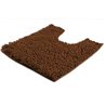 Килимок Лапша туалетник 60х40 коричневий
