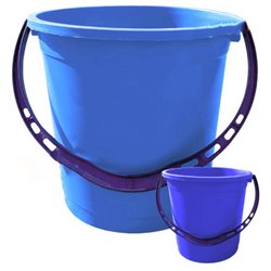 Відро  9л кольорове МП блакитний