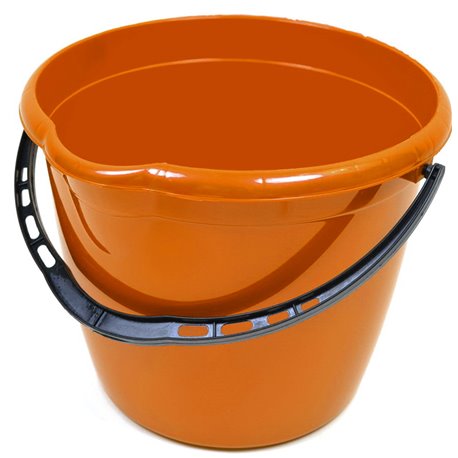 Відро 12л з носиком МП помаранчевий