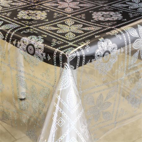 Клейонка 1,37*20м рулон силікон Лазер 5023B