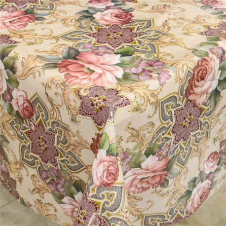 Клеенка 1,37*30м рулон силикон 8401A