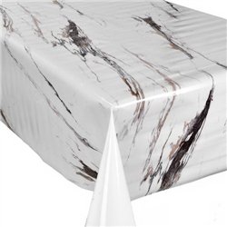 Клейонка Glossy 1,37*20м рулон 3-х шарова на тканинній основі MA-5293-G