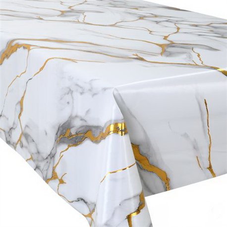 Клейонка Marble 1,37*20м рулон на тканинній основі MA-5314