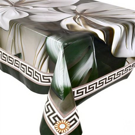 Клейонка-скатертина 1,40*1,8м*10шт відрізна в рулоні Fiesta на тканинній основі MA-5327-1.8