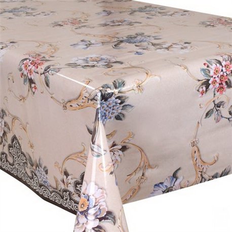 Клеенка Glossy 1,37*20м рулон 3-х шаровая на тканевой основе MA-5985