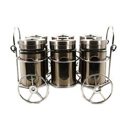 Специи 1721 набор 6шт на подставке тачка