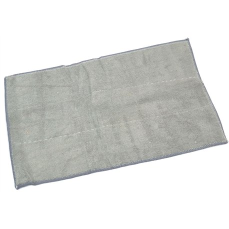 Запасной элемент махра X6007 зажим на войлочной основе 44х27см серый