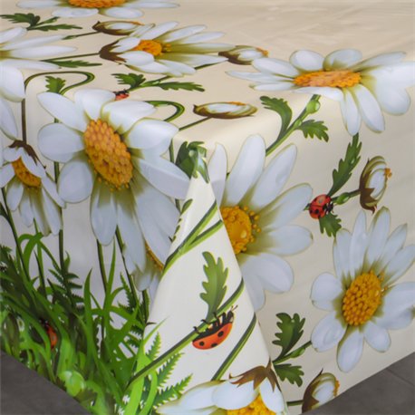 Клейонка 1,40*20м рулон ПВХ 3-х шарова на нетканій основі 8343C