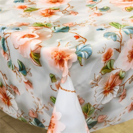 Клейонка 1,40*20м рулон фотодрук 3-х шарова 715A