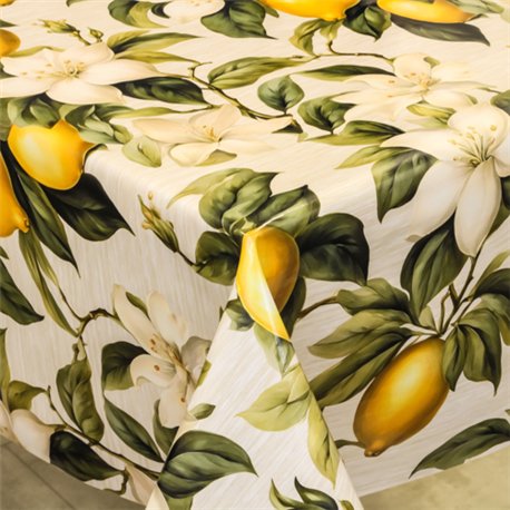 Клейонка 1,40*20м рулон фотодрук 3-х шарова 741A