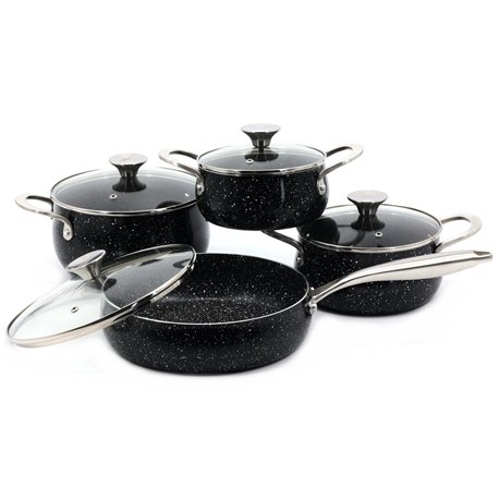 Кастрюли 1526 Styleberg набор 4шт мрамор