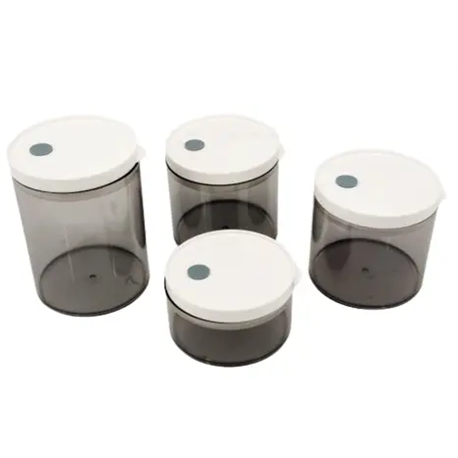 Набор 1673 прозрачных баночек 4шт