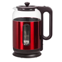 Электрочайник 2140 1,6л диск стекло красный
