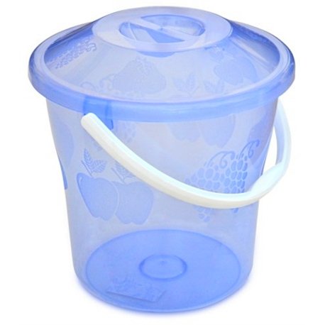 Відро 10л Полімер прозоре з кришкою