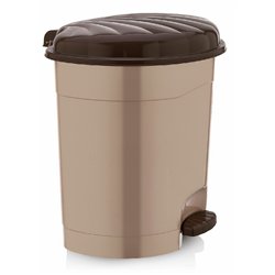 Відро з педаллю 4150 01 Shell 8,0л бежевий