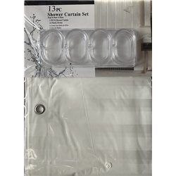 Штора SC13 силікон 180х180 білий