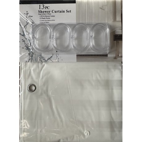 Штора SC13 силикон 180х180 белый