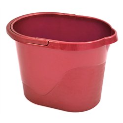 Відро під швабру 14л М червоний