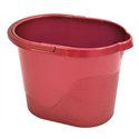 Ведро под швабру 14л М красный