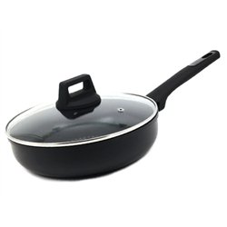 Сковорода 3069 Styleberg прессованный алюминий 28см с крышкой