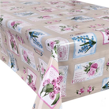 Клеенка France 1,40*30м рулон силикон MA-4223