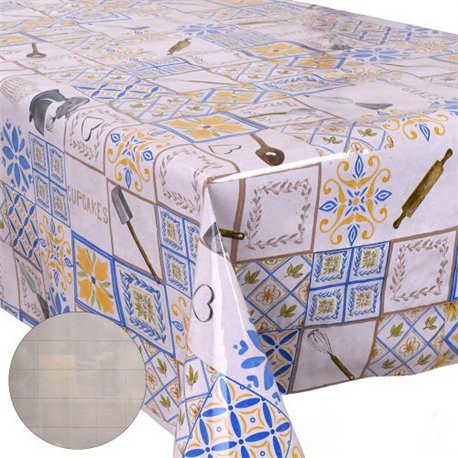 Клейонка Retro-Lux 1,40*20м рулон 3-х шарова на нетканій основі MA-5566