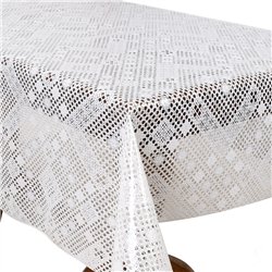 Клейонка 1,37*20м рулон LACE Ажур MA-5729 біла