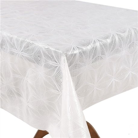 Клейонка 1,37*20м рулон LACE Ажур MA-5735 біла