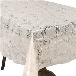 Клеенка 1,37*20м рулон LACE Ажур MA-5737 бежевая