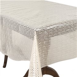 Клеенка 1,37*20м рулон LACE Ажур MA-5741 бежевая