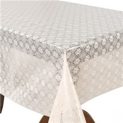 Клеенка 1,37*20м рулон LACE Ажур MA-5751 бежевая