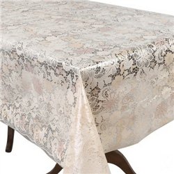 Клейонка 1,37*20м рулон LACE Ажур MA-5754 бежева